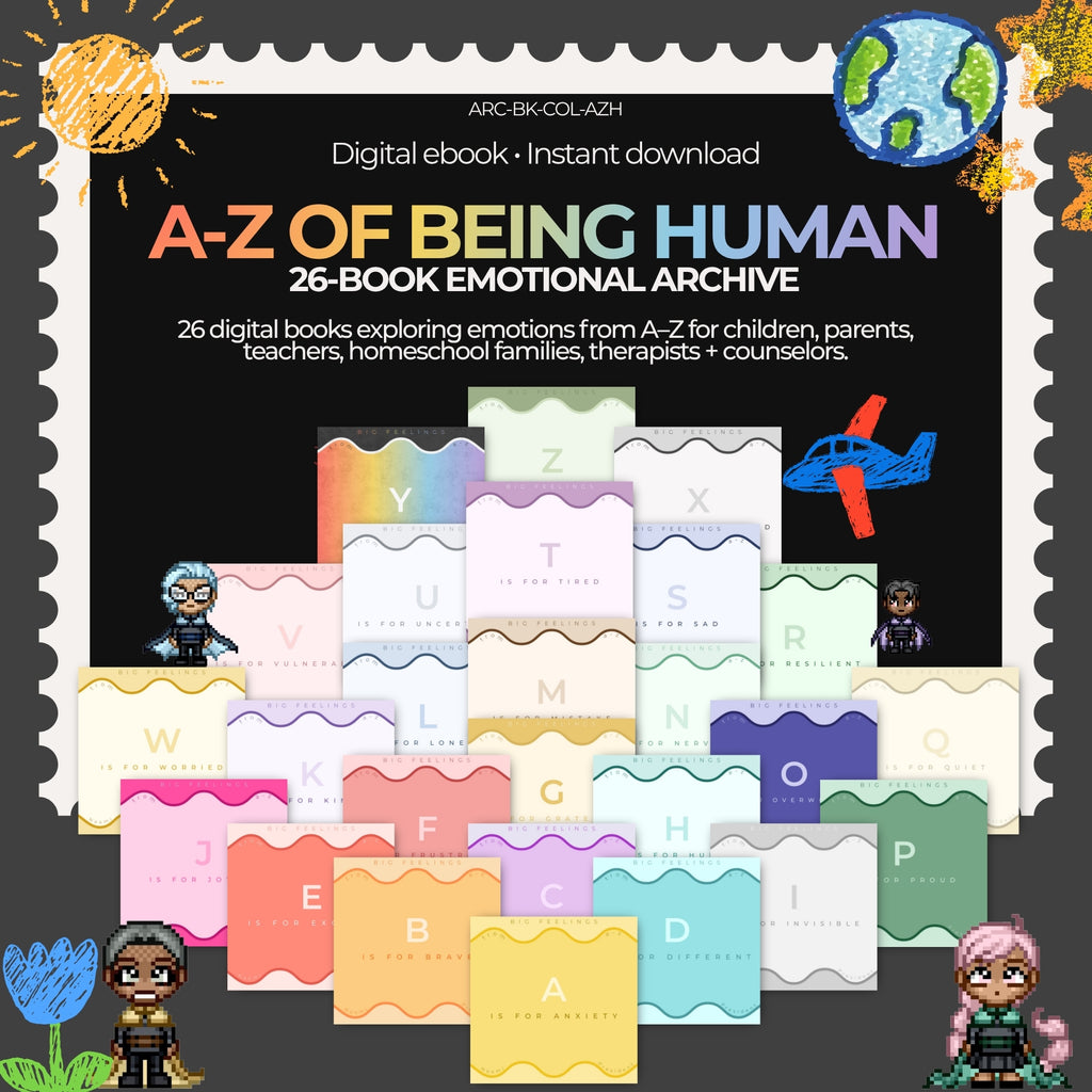 A–Z of Being Human: A 26-Book Emotional Archive.