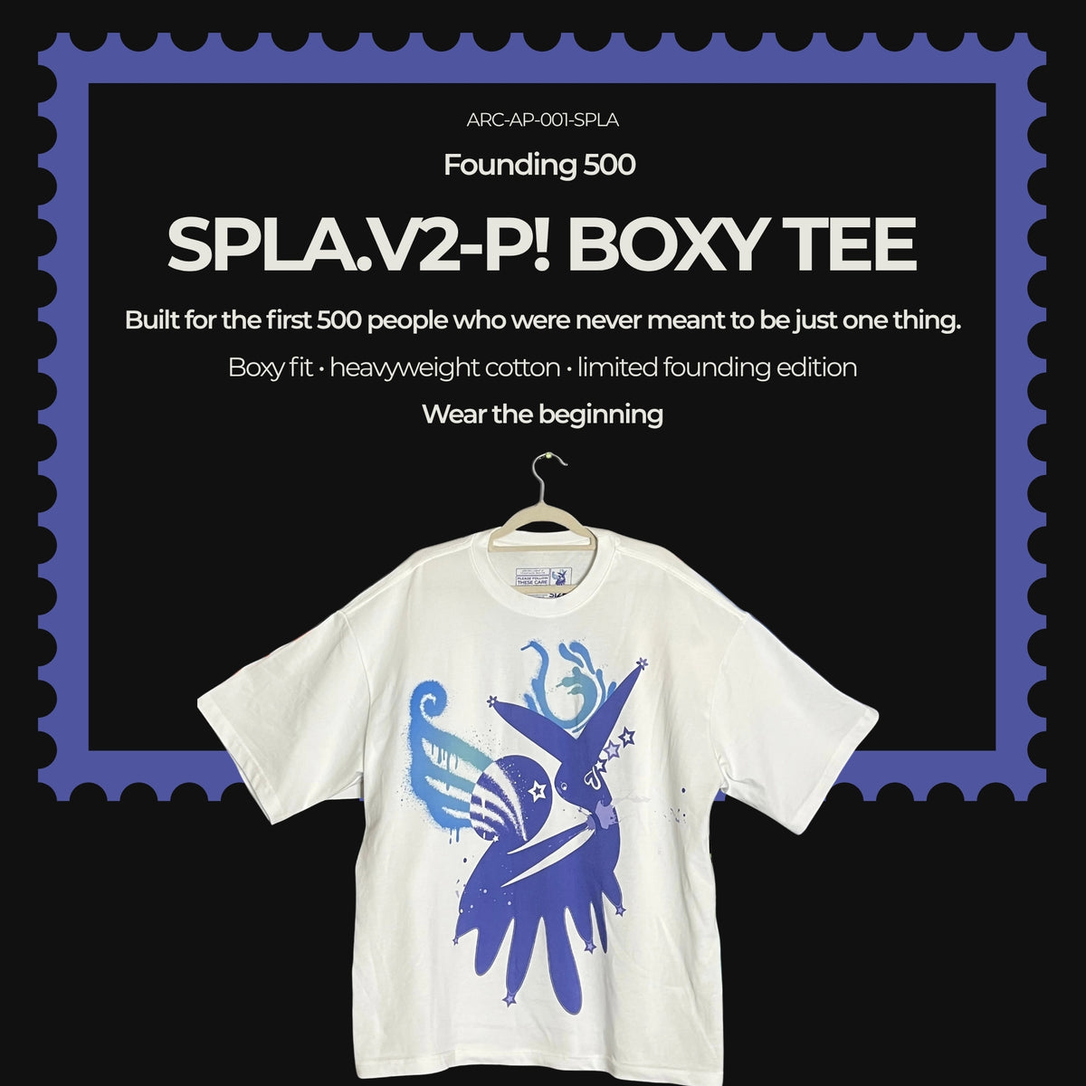 SPLa.v2-P! Boxy Tee