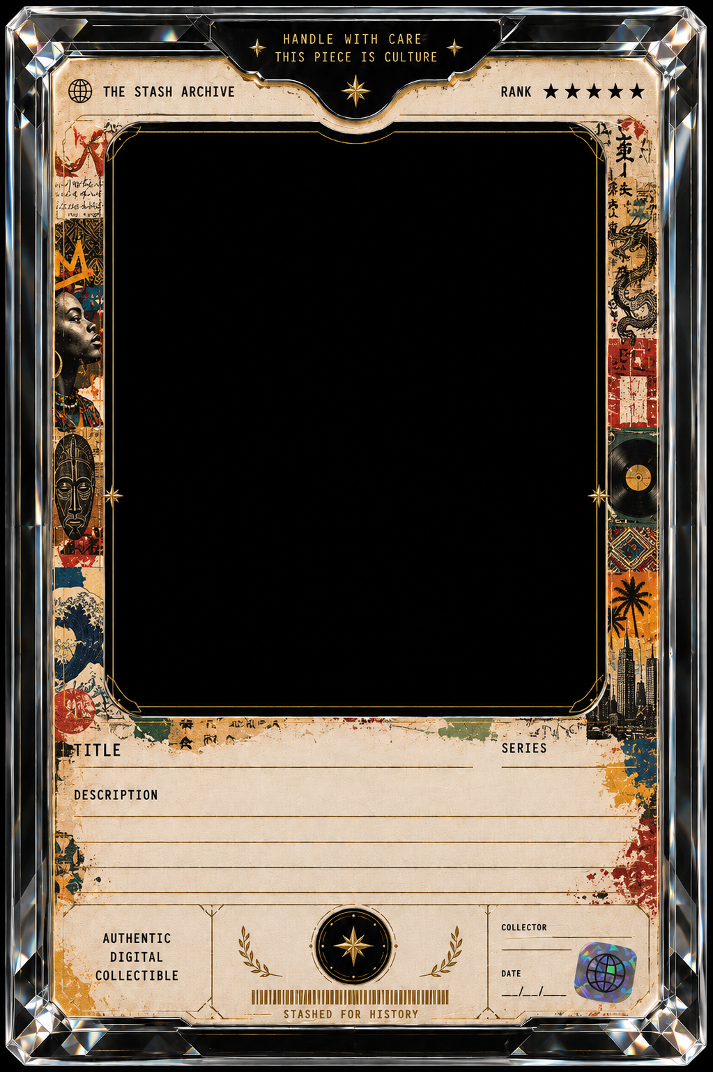 Culture Stash Card template